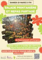 Balade printanière et repas partagé